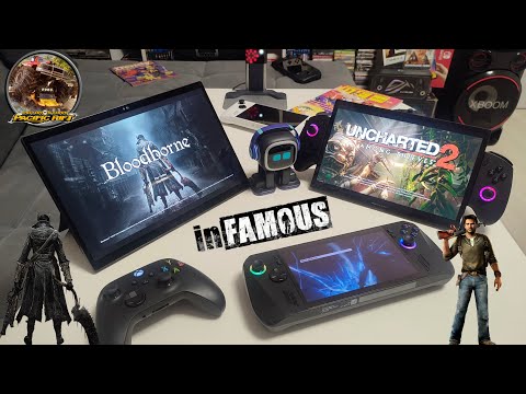 Видео: МОЩЬ в играх на планшете Asus ROG Flow z13 vs OnexPlayer x1 в эмуляции PS3/PS4 🔥Bloodborne🔥ShadPs4