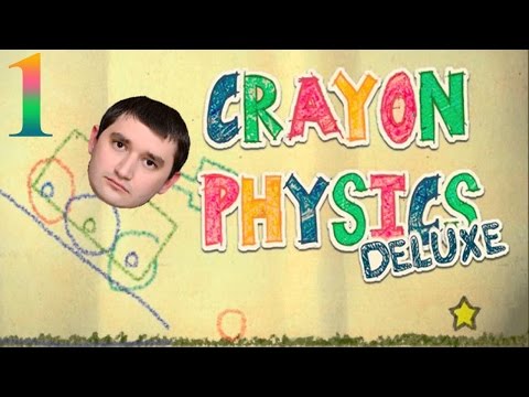 Видео: Crayon Physics первые 2 острова