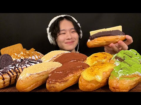 Видео: ASMR Жареный хлеб со сливками‼️【звук еды/мукбанг】