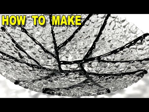 Видео: Из битого стекла в красивую чашу: мастер-класс по плавлению стекла