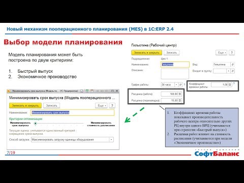 Видео: 1С MES ERP 2.4