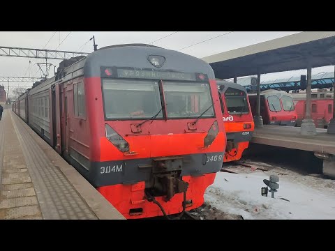 Видео: (ЯР) ЭД4М-0469. Ярославский вокзал - Фрязино-Пассажирская