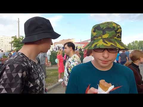 Видео: Гуляния на дне города и дне металлурга в Заринске