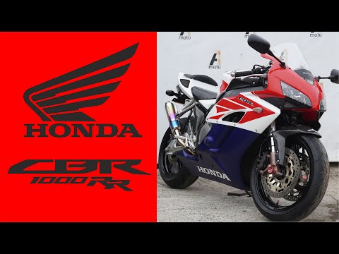 Видео: Honda CBR1000RR, 2004, Осмотр продажа Владивосток