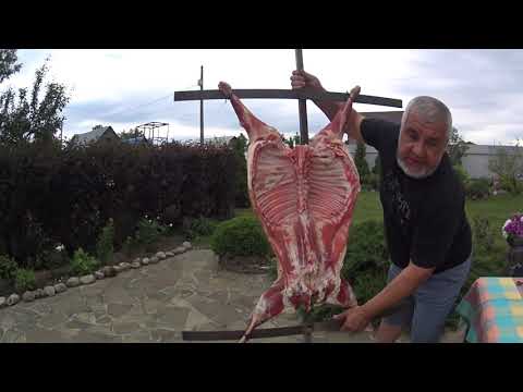 Видео: КАК ПРИГОТОВИТЬ ЦЕЛОГО  БАРАНА НА КОСТРЕ.РОСКОШНЫЙ РЕЦЕПТ МЯСА НА УГЛЯХ.