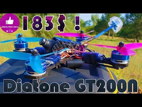 Видео: ✔ Успей Купить Отличный FPV Квадрокоптер Diatone 2017 GT200S за 212$ на Banggood!