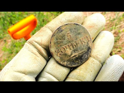 Видео: Что может найти Minelab VANQUISH 540 Pro-Pack на выбитом урочище??? №234