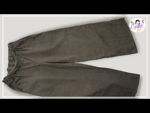 Видео: Не выбрасывайте старые льняные штаны. Вы будете поражены этой блестящей идеей.