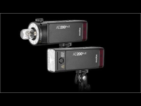 Видео: Godox AD200Pro II обзор | Годокс АД200Про 2