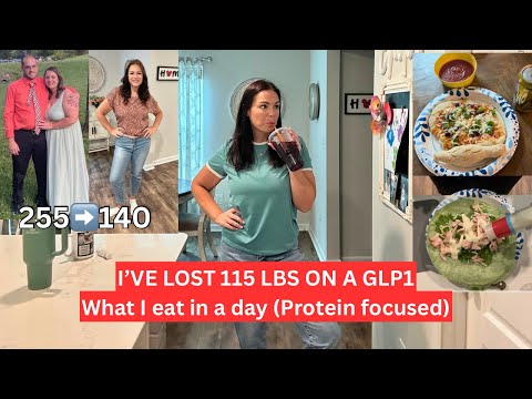 Видео: Я похудела на 50 кг, принимая GLP-1. Что я ем в день (с упором на белок!)