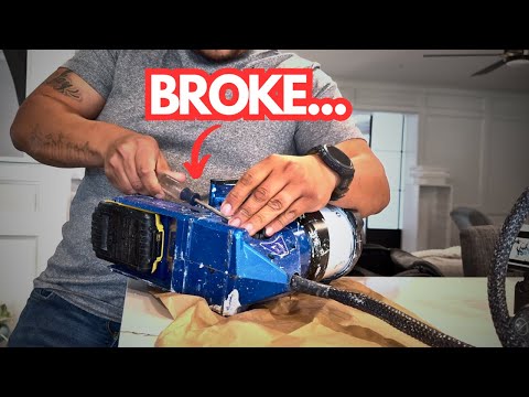 Видео: Простое решение проблемы застрявших выпускных клапанов в распылителях Graco Quickshot!