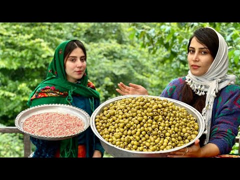 Видео: Как приготовить вкусный и вкусный оливковый десерт на лоне природы!