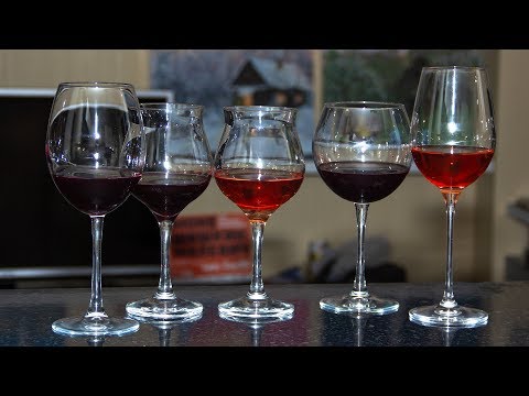 Видео: Винные бокалы. Классификация, основные типы