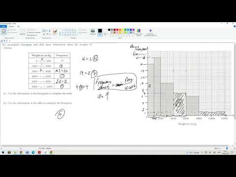 Видео: Жиілік тығыздығы-гистограмма құру