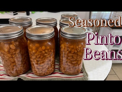 Видео: 2206 ~ Консервированная под давлением приправленная фасоль пинто