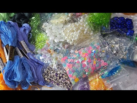 Видео: Распаковка материалов для рукоделия с AliExpress 2.1 кг.