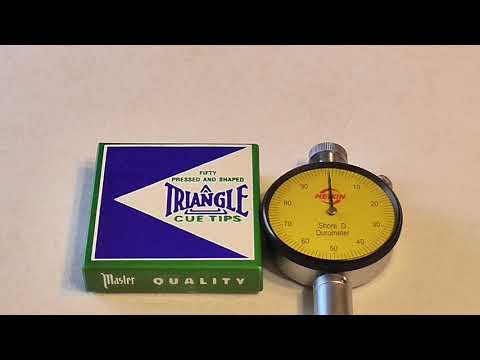 Видео: Наклейки для бильярдного кия Triangle