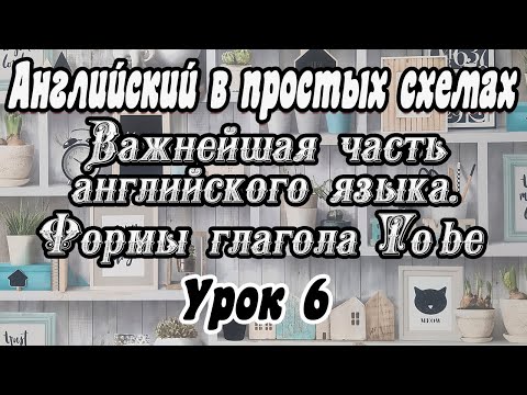 Видео: Урок 6. Формы глагола To be / Важная часть английского языка