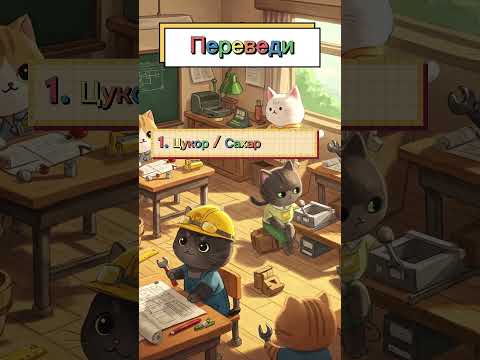Видео: Vocabulary Test / Повторюємо літеру U / Повторяем букву U 3