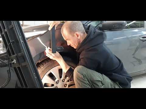 Видео: Kia C'eed #ремонтвмятин #удалениевмятин #paintlessdentrepair