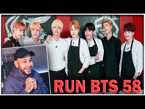 Видео: RUN BTS - 58 эпизод ⚡️ ШЕФ ПОВАР БТС ⚡️ (2 часть) РЕАКЦИЯ