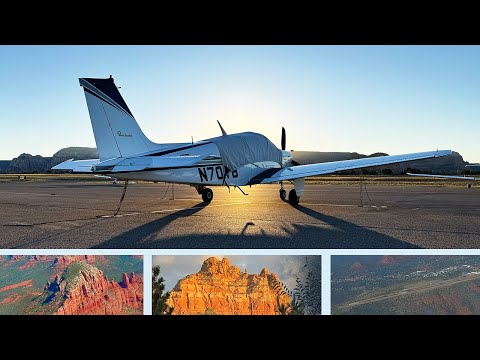 Видео: Перелет «Бонанза» в Седону