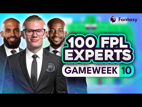 Видео: FPL GW10 EXPERT: трансферные тренды и лучший капитан! 🧠 100 экспертов раскрывают планы команд на ...