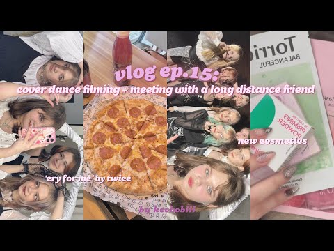 Видео: vlog ep.15: съемка кавера ‘twice – cry for me’; встреча с подругой; обзор корейской косметики