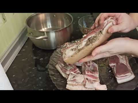 Видео: Сало Бекон солим