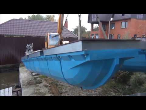 Видео: Понтон под баню