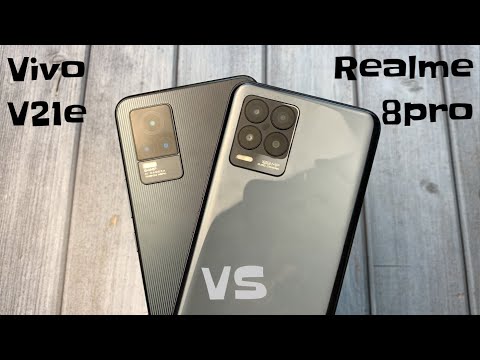 Видео: Realme 8 pro vs Vivo V21e сравнение камер и отличия