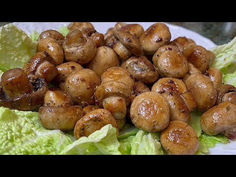 Видео: КАК ПРАВИЛЬНО ЖАРИТЬ ШАМПИНЬОНЫ БЕЗ МАСЛА/ СОЧНАЯ ЗАКУСКА И ИНГРЕДИЕНТ ДЛЯ САЛАТОВ