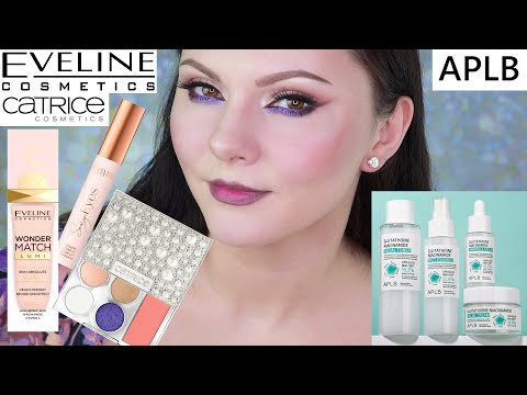 Видео: НОВИНКИ EVELINE | Catrice Pearl Glaze | корейская косметика APLB | Eveline Wonder Match Lumi