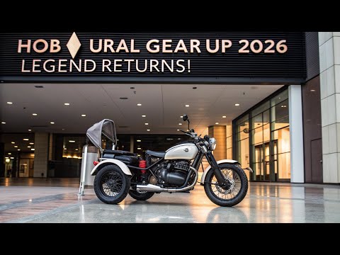 Видео: "Ural Gear Up 2026 — Вы не поверите, на что способен этот мотоцикл с коляской!"