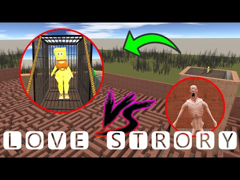 Видео: Что делает МИСС Спанч Боб? Против SCP-096 в MAZE (мод Garry's)