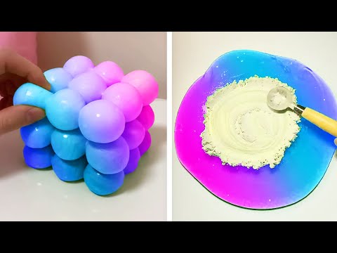 Видео: 1 час необычно удовлетворительной слизи ASMR без музыкальных клипов - Relaxing Slime 2022