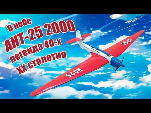 Видео: АНТ-25 2000 в небе / Легенда 40-х / ALNADO