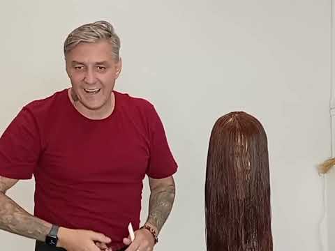 Видео: Комбо: Две техники стрижек на одной голове. «Каскад + Лесенка»