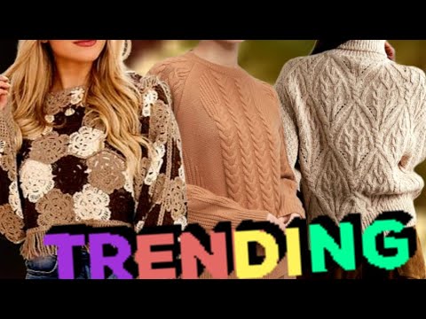 Видео: В тренде!🔥Свитеры, которые идут в ногу со временем. On trend! Sweaters that keep up with the times.