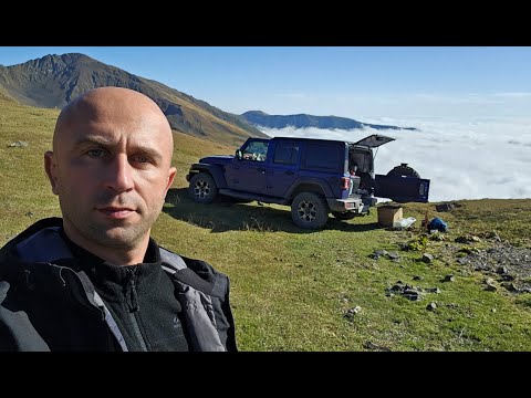 Видео: Грузия: Лечури - перевал Абано - Омало и его окрестности, на Jeep Wrangler Rubicon JL. Сентябрь 2023