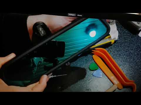 Видео: Зеркало с  автозатемнением  от BMW на любую машину