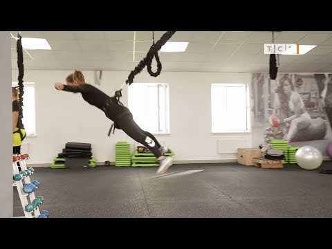 Видео: Банджи-фитнес