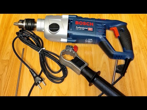 Видео: Bosch GSB 162-2 RE - 4К Обзор и Распаковка Ударной 2ух скоростной дрели на 1500W.