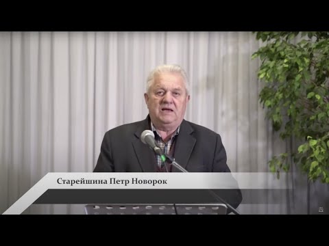 Видео: Страх Божий. Петр Новорок, епископ, старейшина ОЦ ХВЕ.