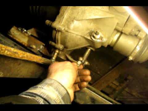 Видео: Самодельный трактор установка кулисы передач