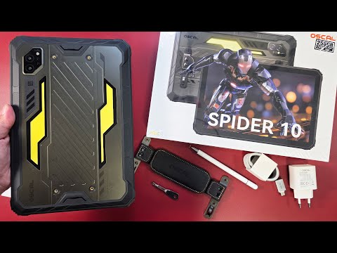 Видео: Брутальный бронепланшет OSCAL SPIDER 10