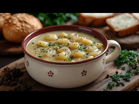 Видео: Этот веганский суп из картофеля и лука-порея — мое лекарство от проблем с желудком!
