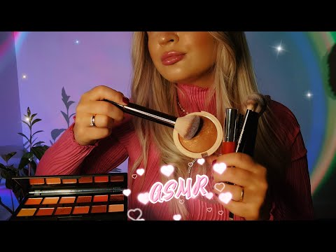 Видео: ASMR Makeup for a date ♡ АСМР Макияж на свидание 🥰👩‍❤️‍💋‍👨🌸
