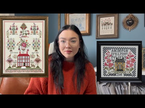 Видео: Flosstube #82 • Сиэтлский сшиватель • Счастливого Хэллоуина от моих сэмплеров и меня