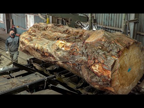 Видео: Процесс изготовления самого дорогого обеденного стола. Корейская мебельная фабрика